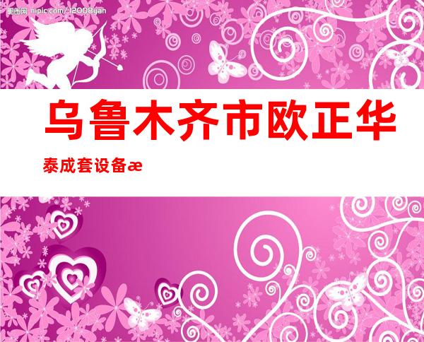 乌鲁木齐市欧正华泰成套设备有限公司
