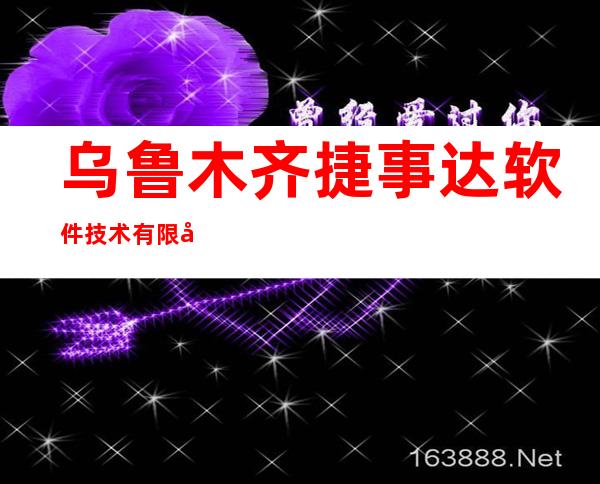 乌鲁木齐捷事达软件技术有限公司