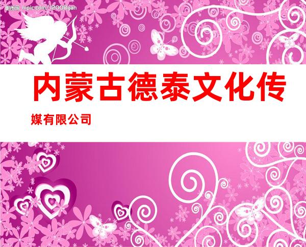 内蒙古德泰文化传媒有限公司