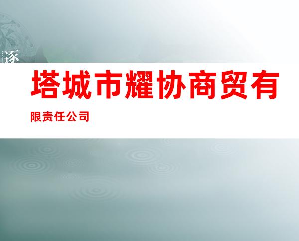 塔城市耀协商贸有限责任公司