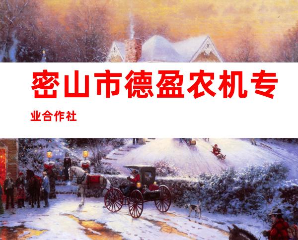 密山市德盈农机专业合作社