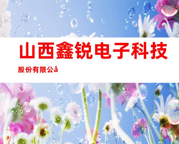 山西鑫锐电子科技股份有限公司