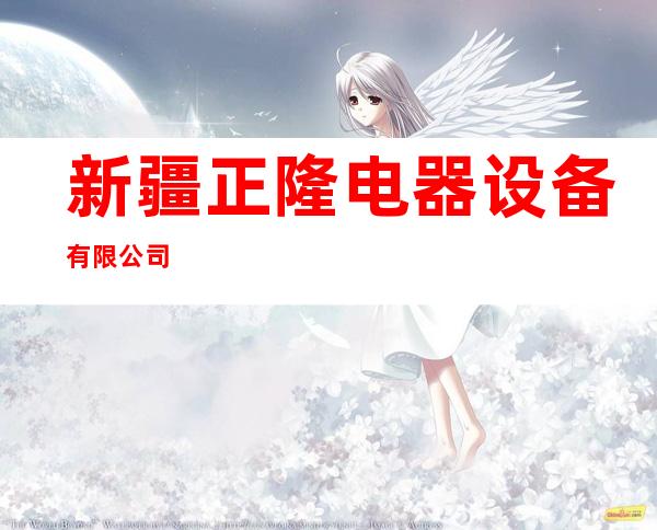 新疆正隆电器设备有限公司