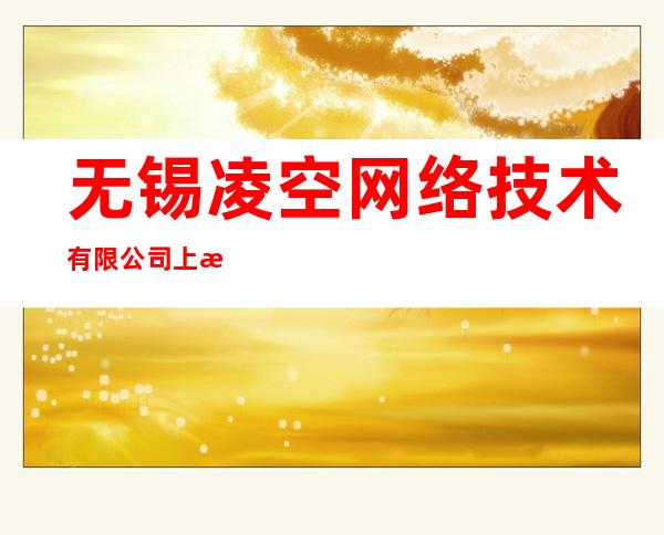 无锡凌空网络技术有限公司上海分公司