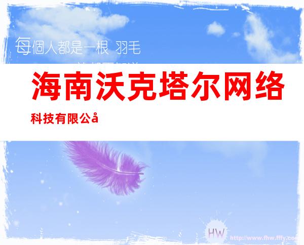 海南沃克塔尔网络科技有限公司