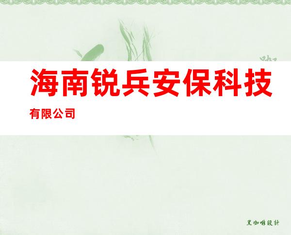 海南锐兵安保科技有限公司