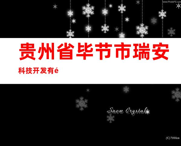 贵州省毕节市瑞安科技开发有限责任公司