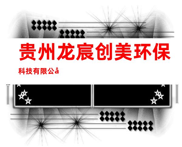 贵州龙宸创美环保科技有限公司