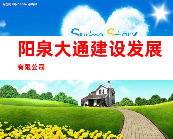 阳泉大通建设发展有限公司
